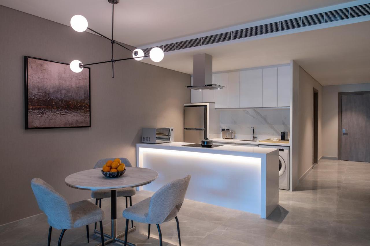 Steigenberger Residence Doha Exterior photo A kitchen in a typical apartment