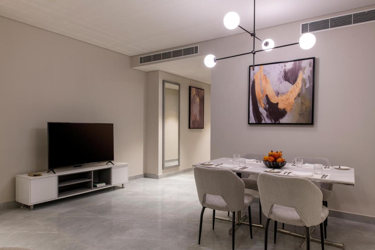 Steigenberger Residence Doha Exterior photo A living room in a typical apartment