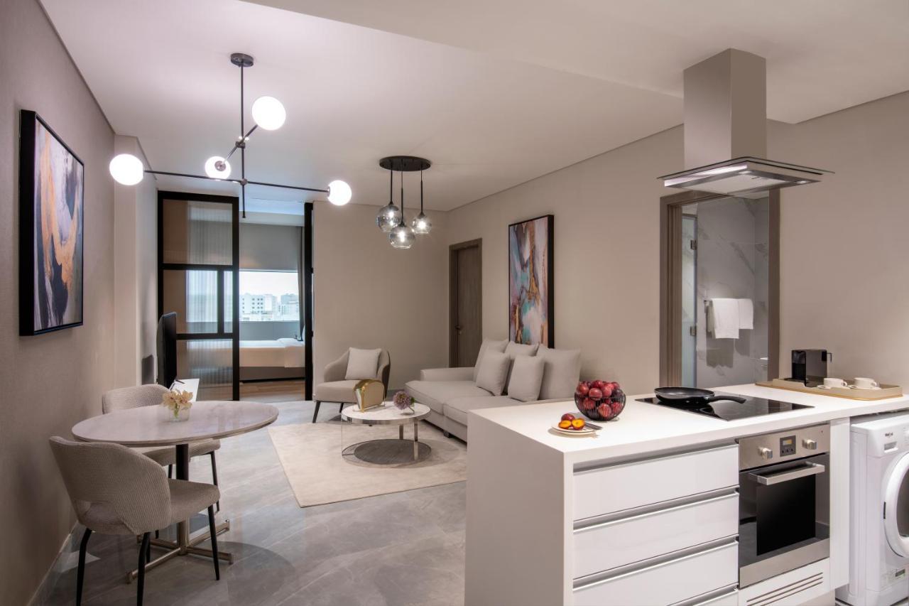 Steigenberger Residence Doha Exterior photo Interior of a typical apartment