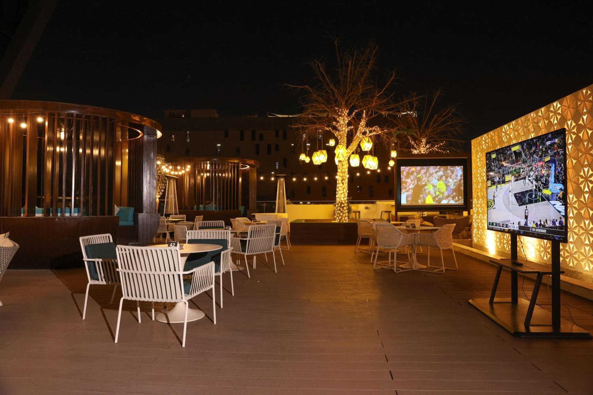 Steigenberger Residence Doha Exterior photo The Sky Bar